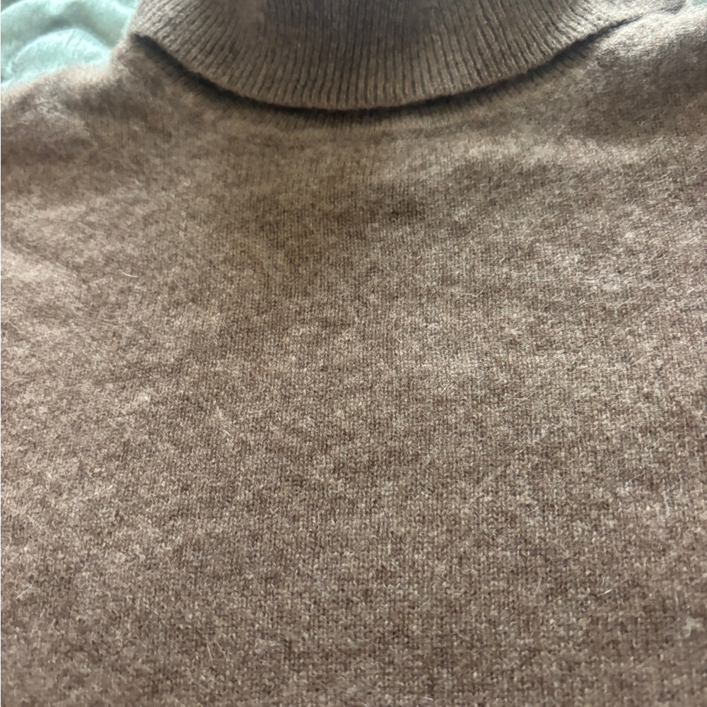 cashmere women’s turtle neck. sz L